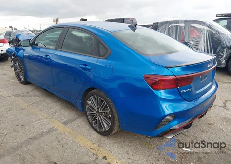 2022 Kia Forte Gt from USA, damaged, VIN 3KPF44ACXNE484000